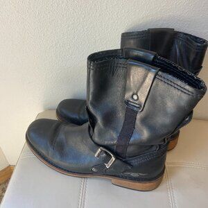 HARLEY DAVIDSON MENS BIKER MOTO BOOTS SZ 10.5